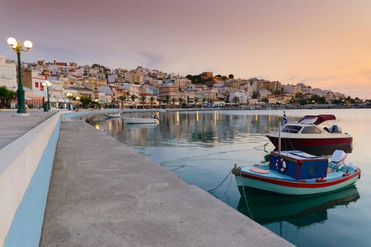 Authentic Cretan Stone Windmill Villa Sitia  Exterior foto