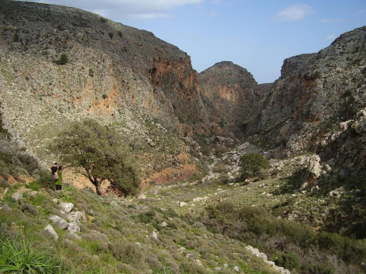 Authentic Cretan Stone Windmill Villa Sitia  Exterior foto